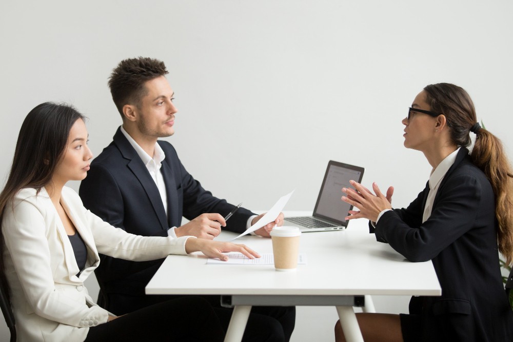 STAR Method interview ongoing